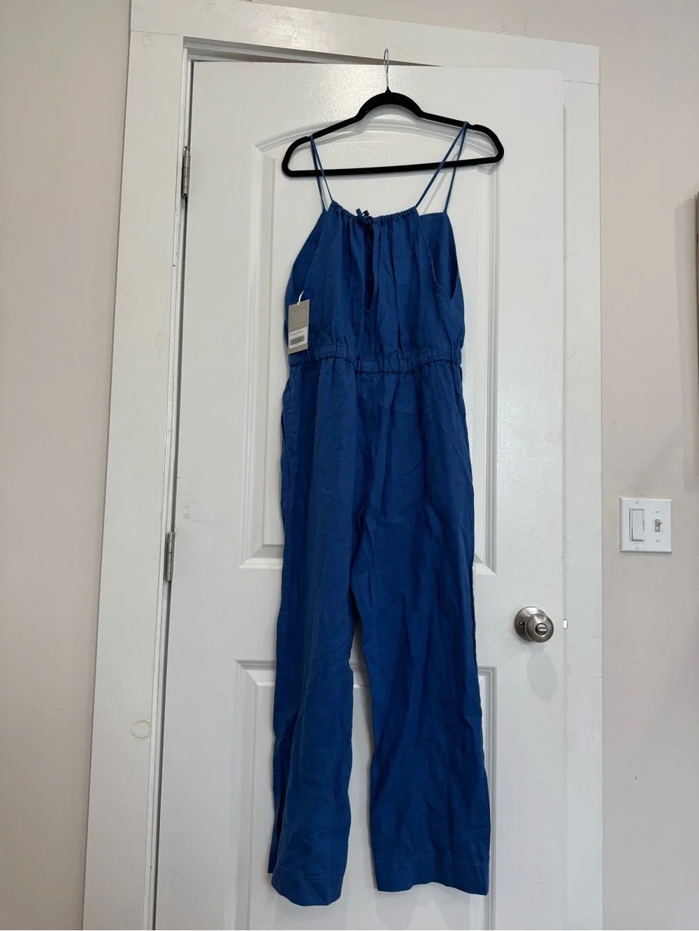 Everlane Linen Shoestring Jumpsuit